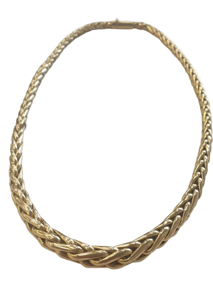 Collier Princesse en Or Jaune 18K 25.7Grs