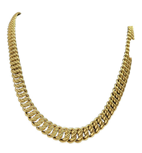 Collier Or Maille Américaine