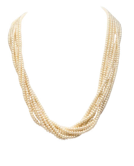 Collier Or des Perles