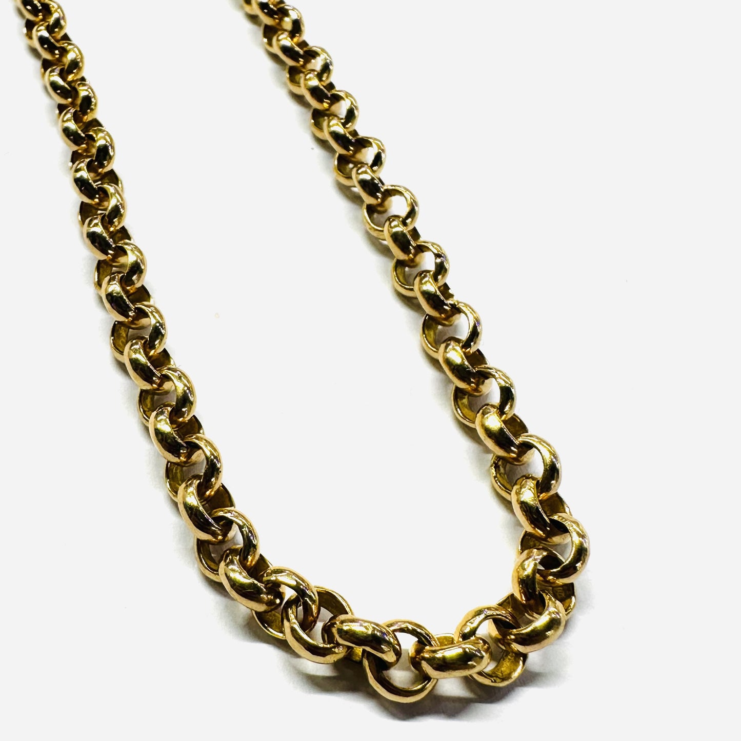 Collier Or Maille Jaseron