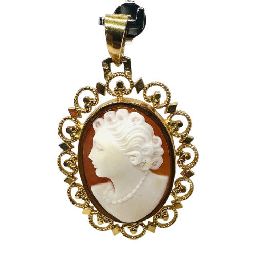 Pendentif Or avec Camée