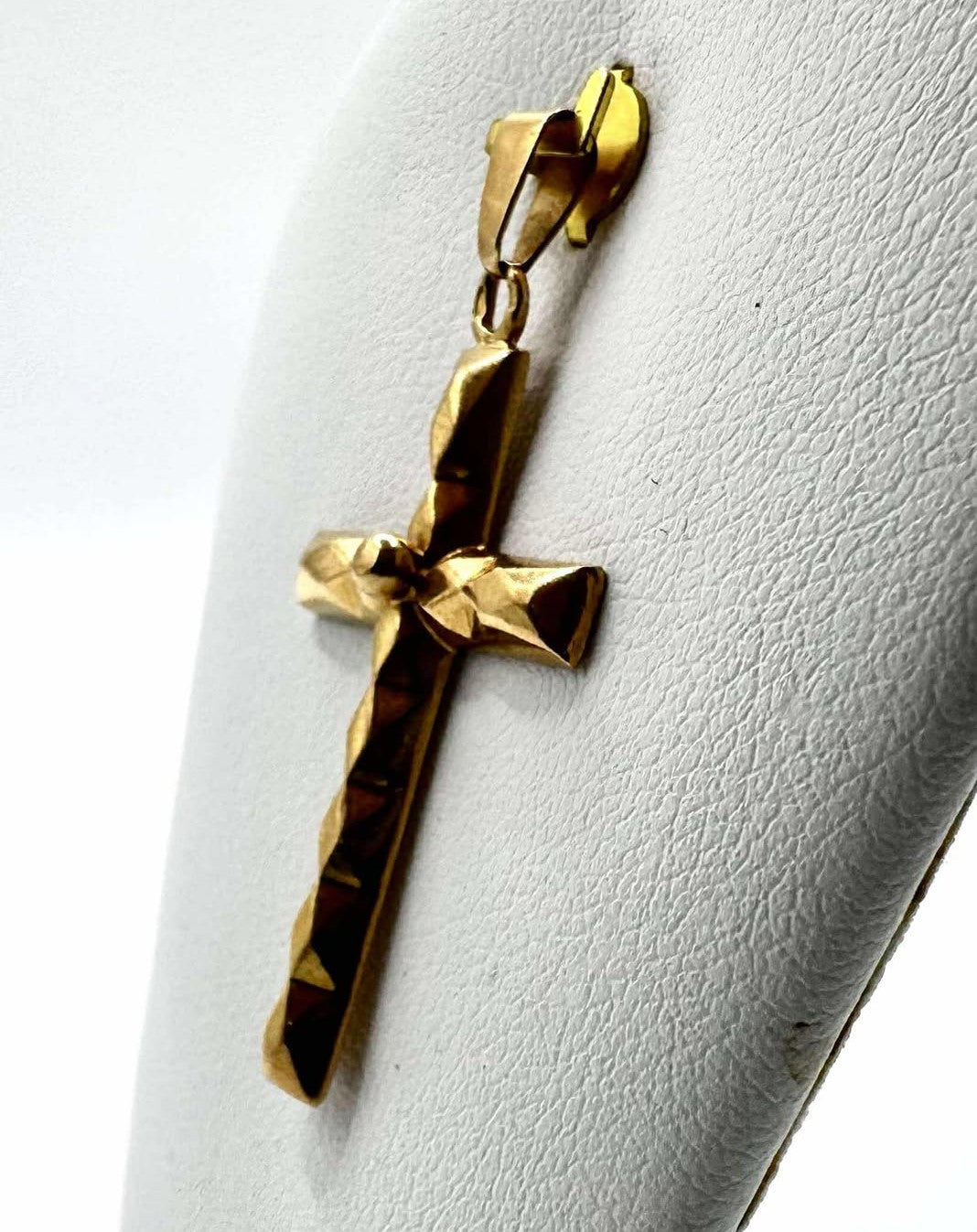 Pendentif Crucifix Or Jaune