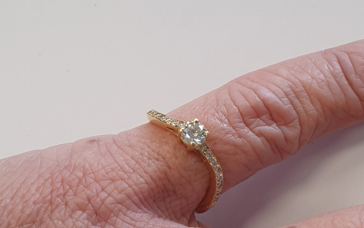 Bague Or avec Diamants