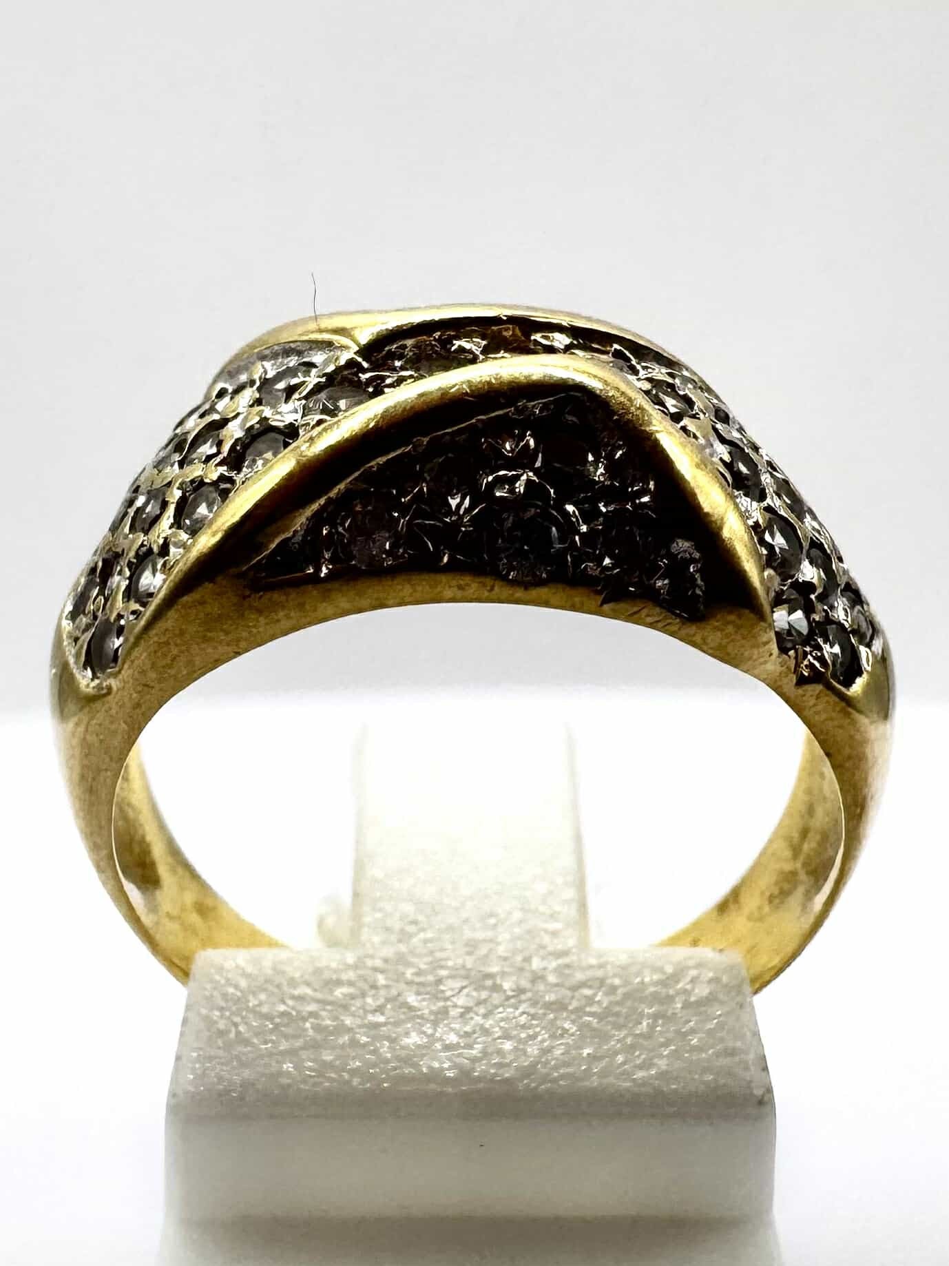 Bague Or avec Oxydes