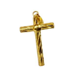 Pendentif Croix Or Jaune