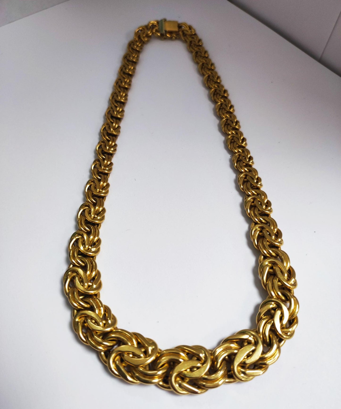 Collier Or Jaune Maille Royale