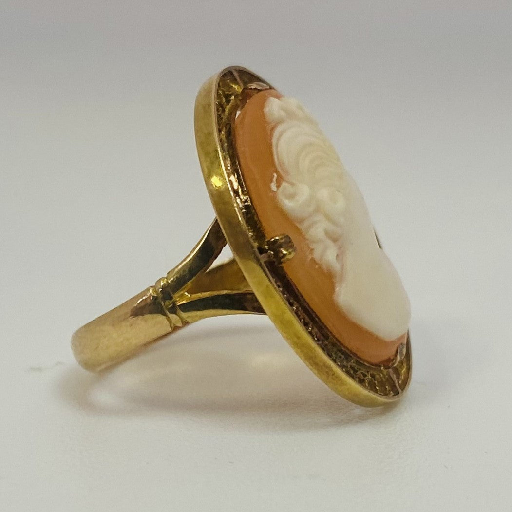 Bague Or avec Camée