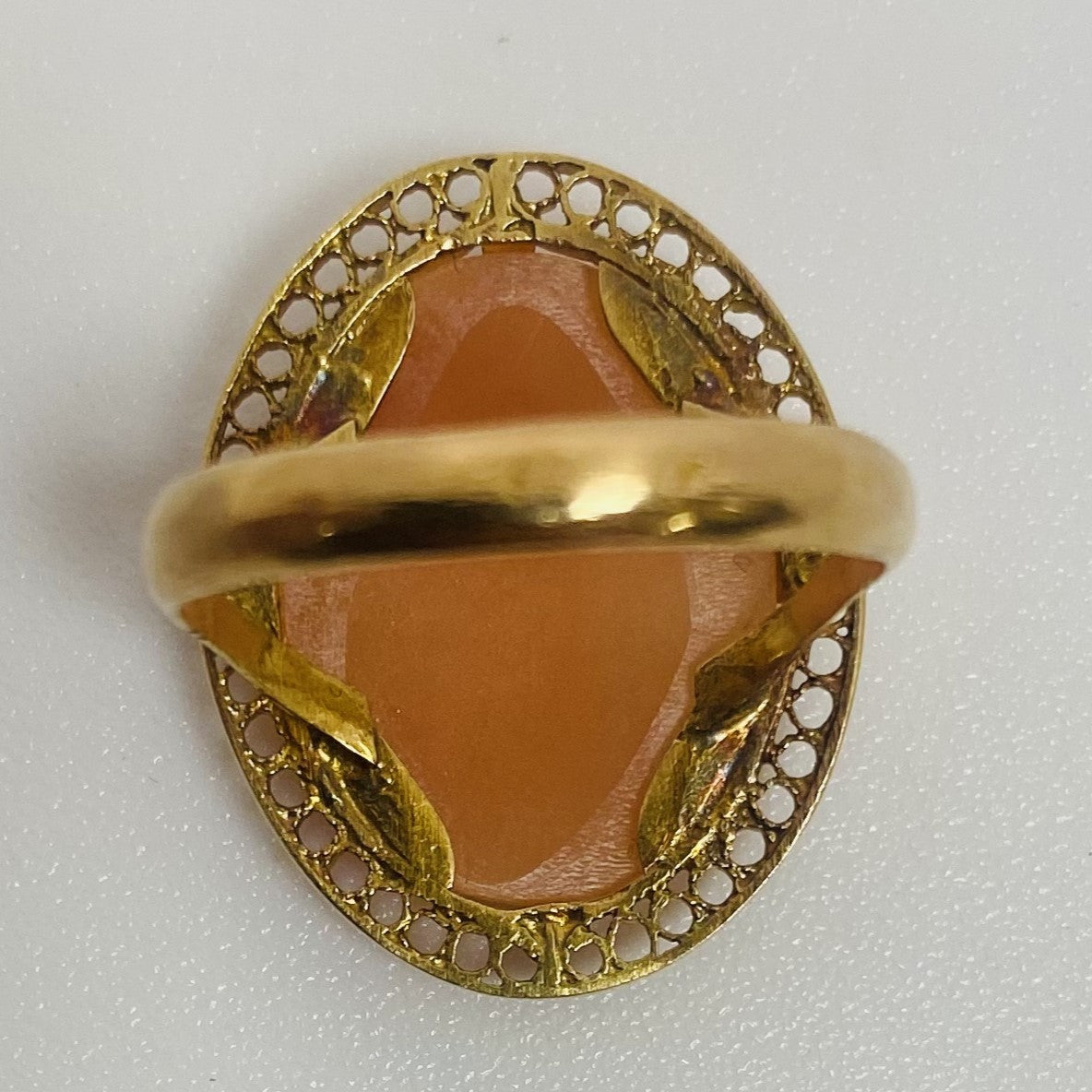 Bague Or avec Camée