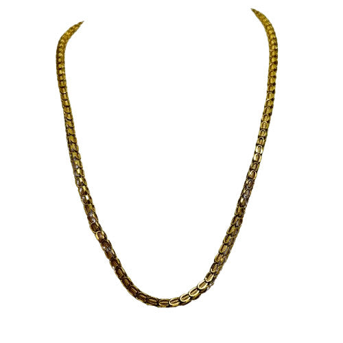 Collier Or Jaune 22k