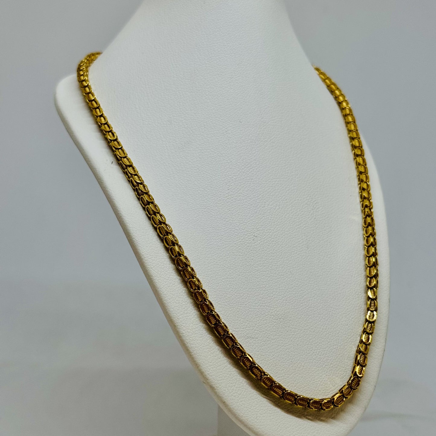 Collier Or Jaune 22k