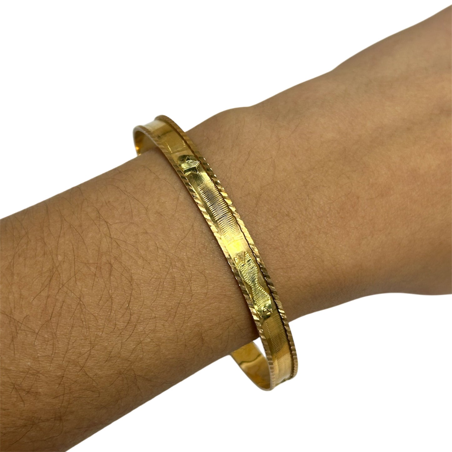 Bracelet Jonc Or Jaune