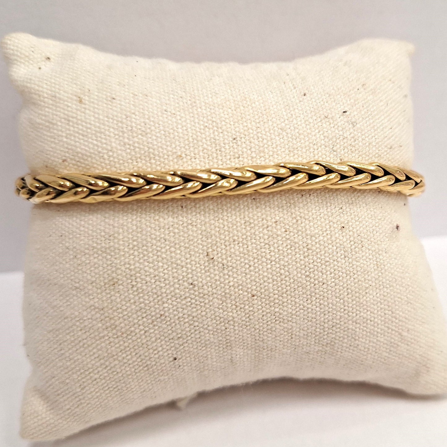 Bracelet Or Maille Palmier