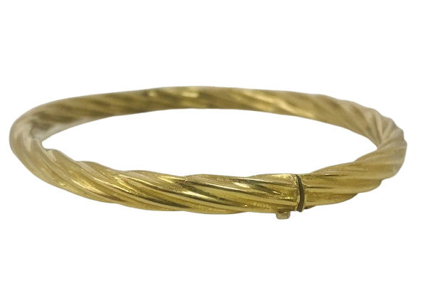 Bracelet Jonc Or Jaune