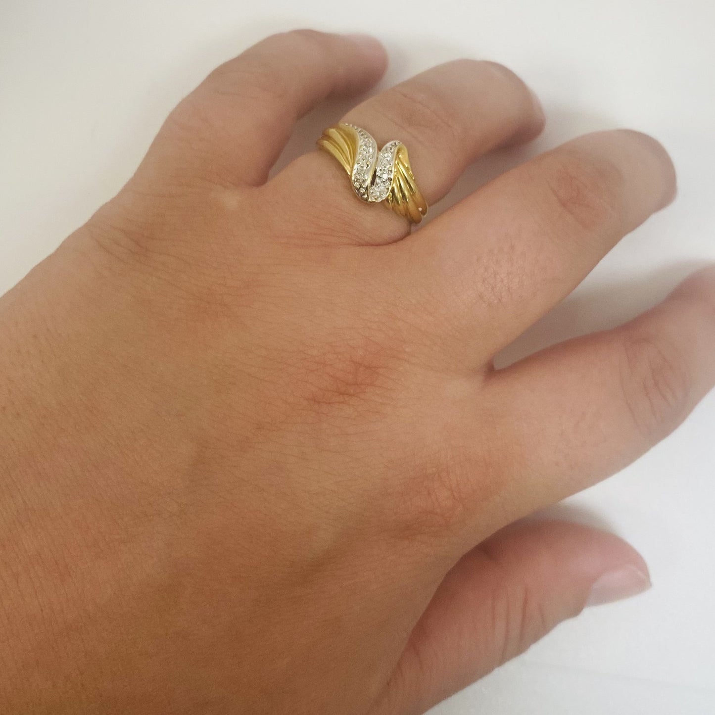 Bague Or avec Diamants