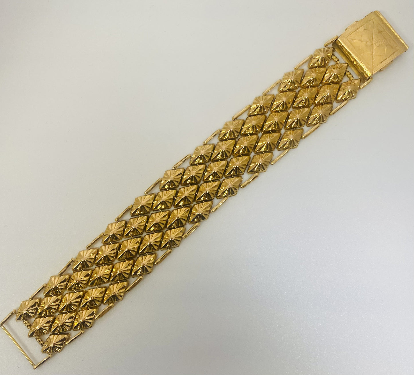 Bracelet Manchette Or Jaune