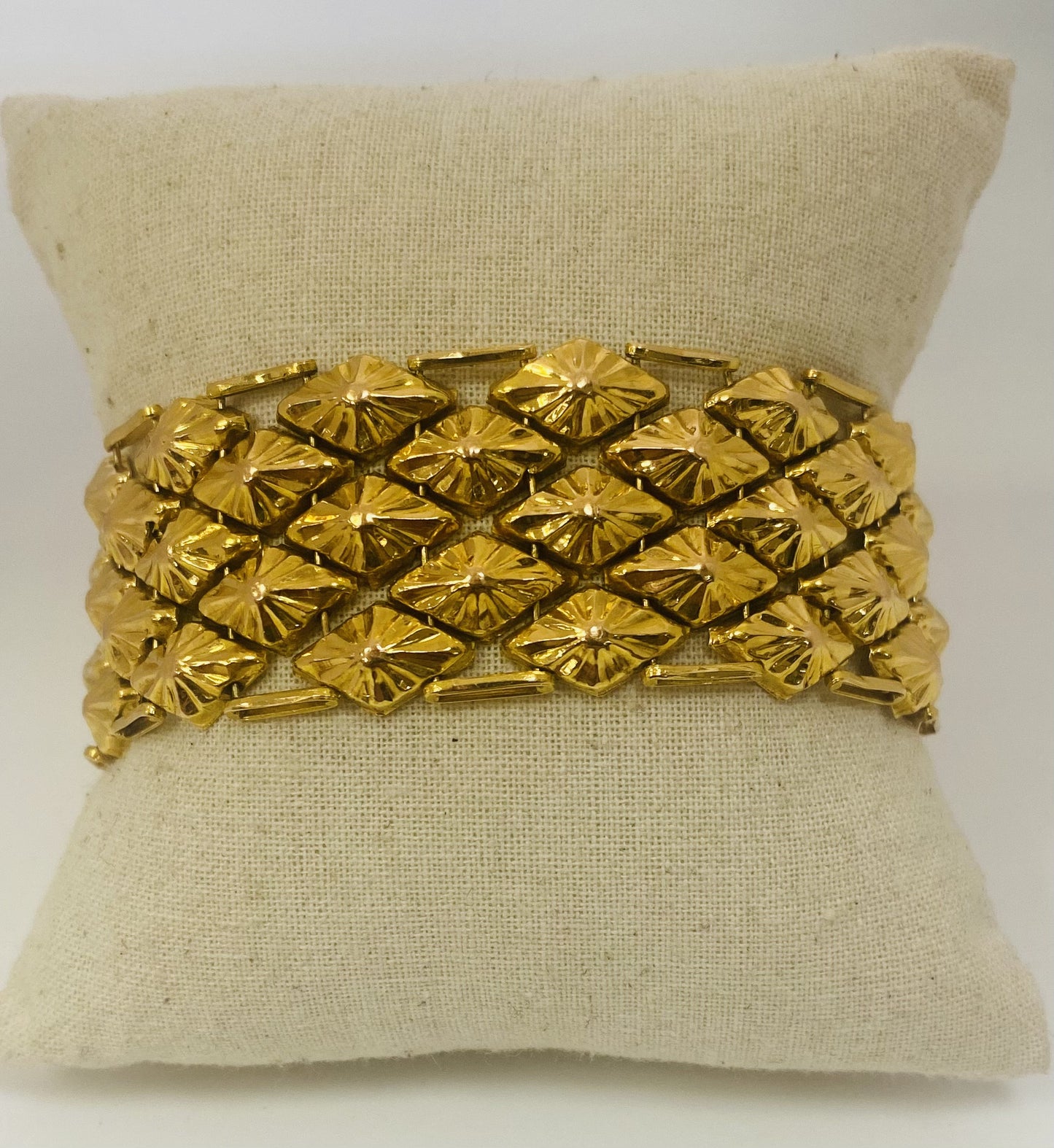 Bracelet Manchette Or Jaune