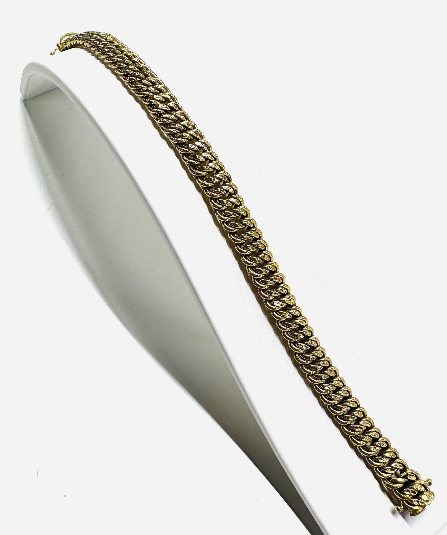 Bracelet Or Maille Américaine