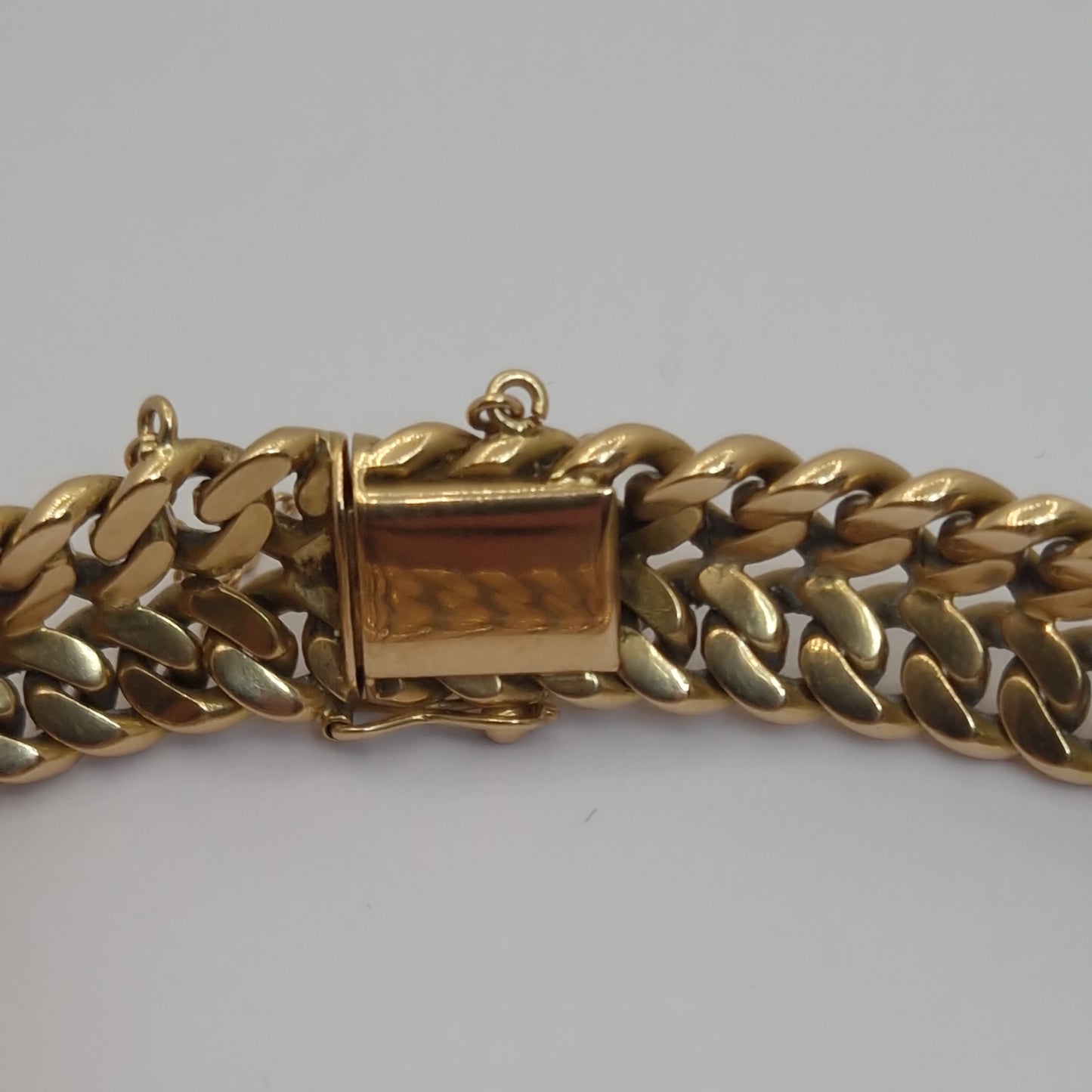 Bracelet Or Maille Américaine