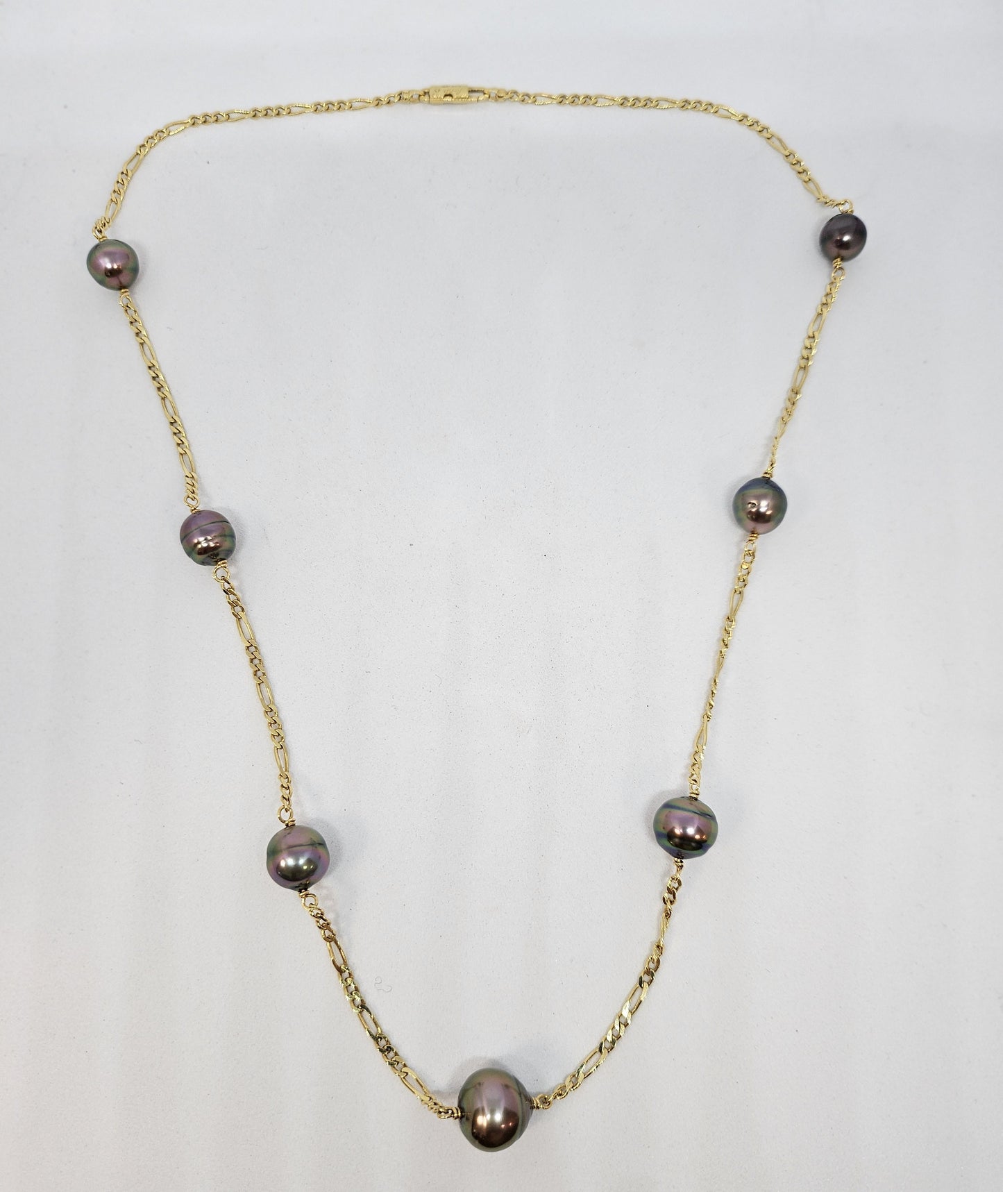 Collier Or avec Perles de Tahiti