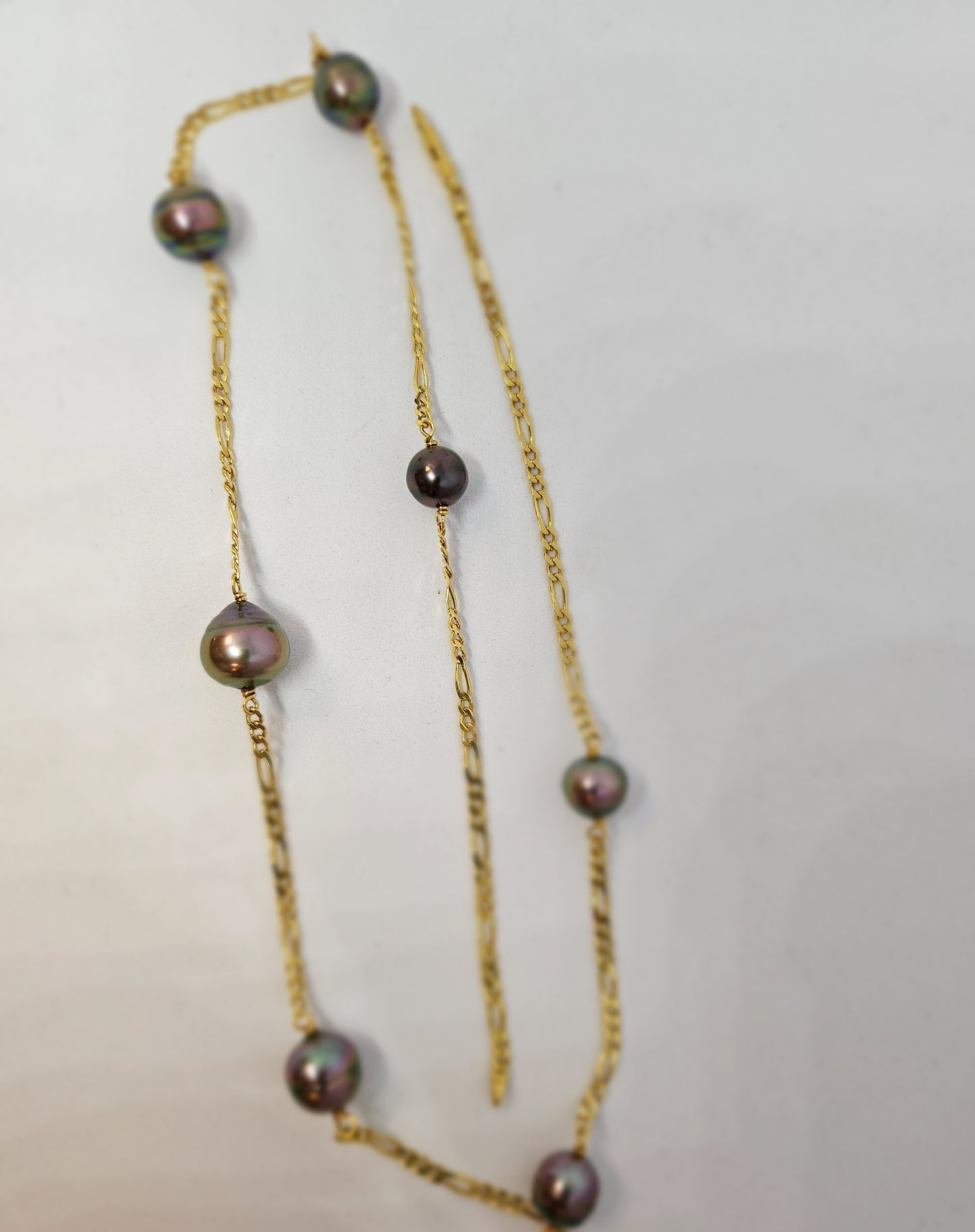 Collier Or avec Perles de Tahiti