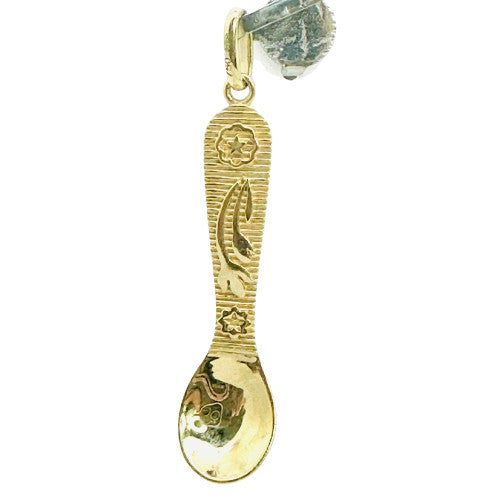 Pendentif Or Cuillère