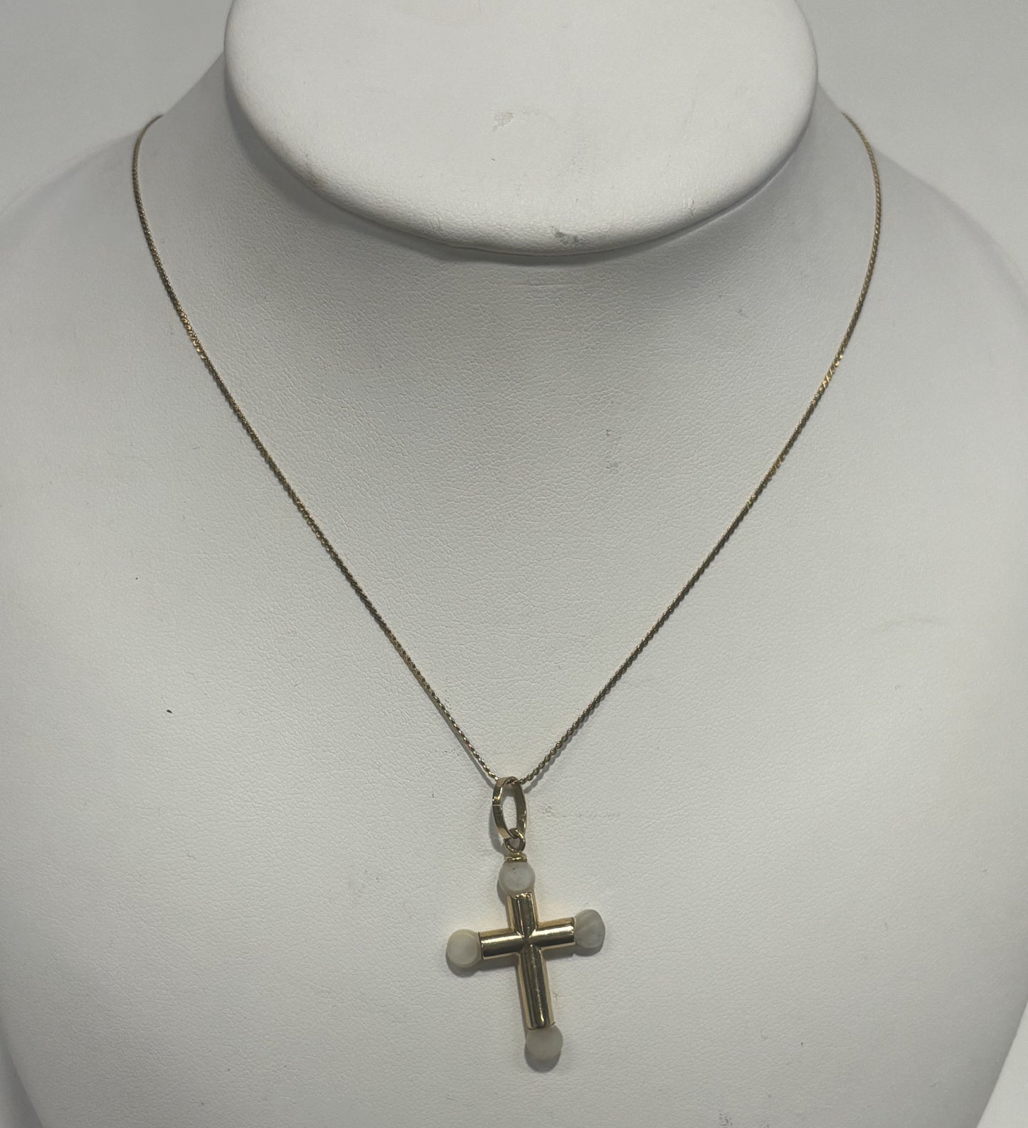 Pendentif Croix avec Nacre