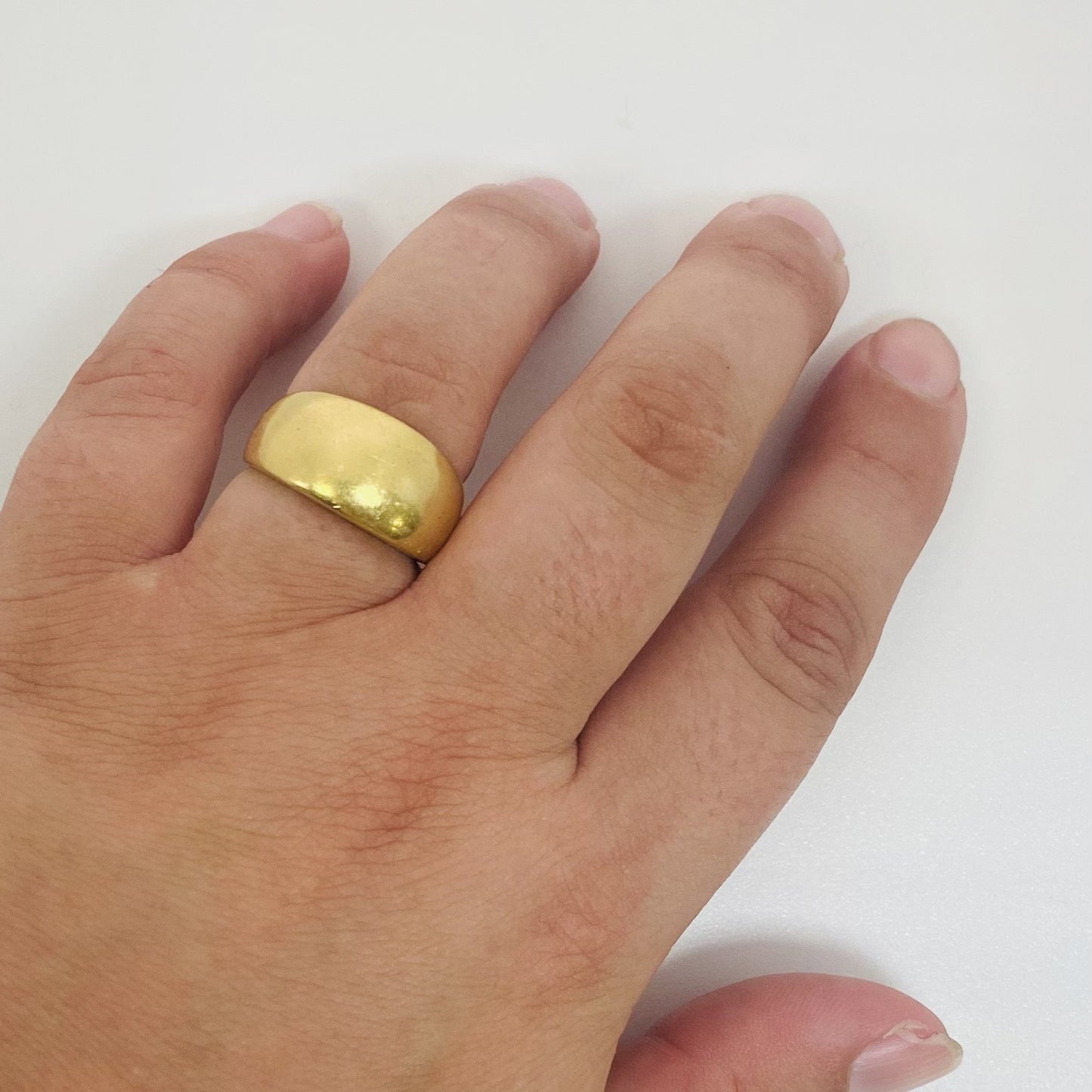 Bague Jonc en Or Jaune