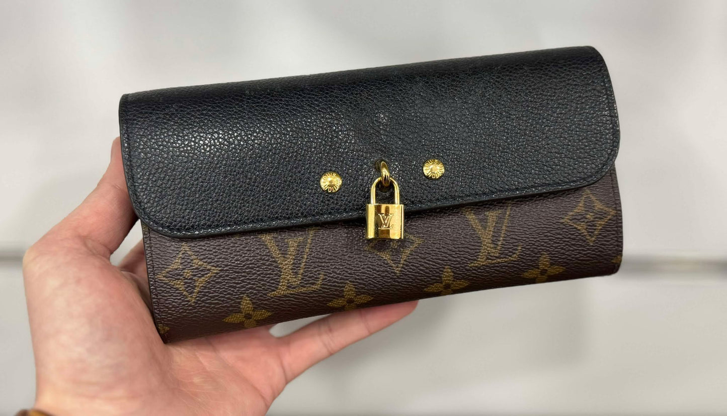 Portefeuille Louis Vuitton Vénus Monogram Noir