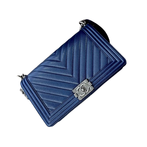 Chanel Boy Bleu Marine