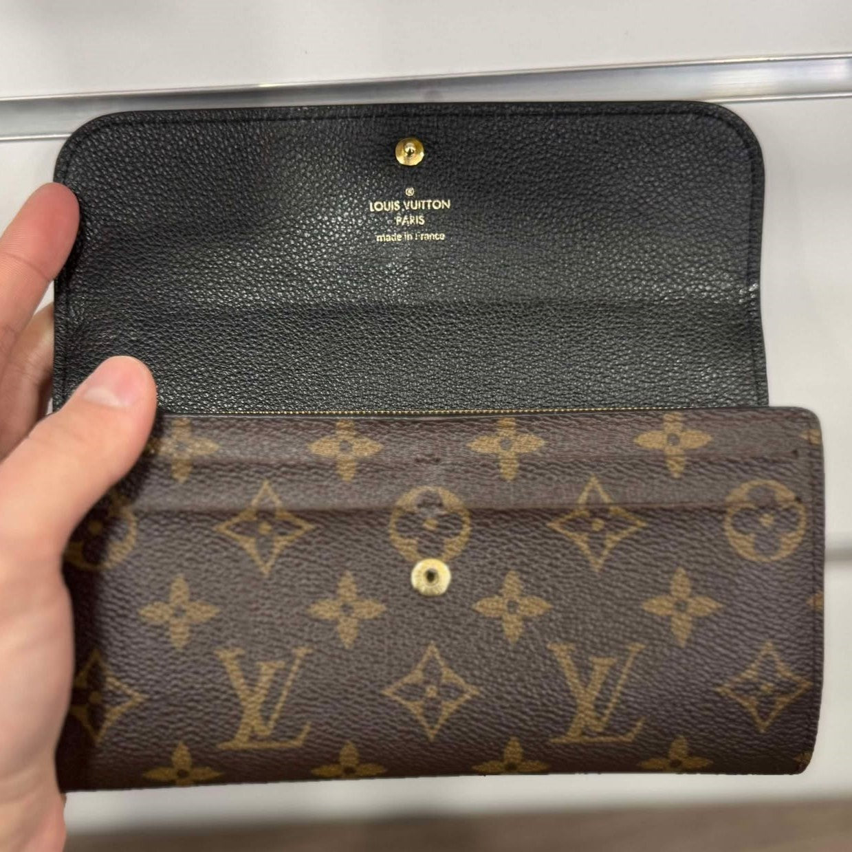 Portefeuille Louis Vuitton Vénus Monogram Noir