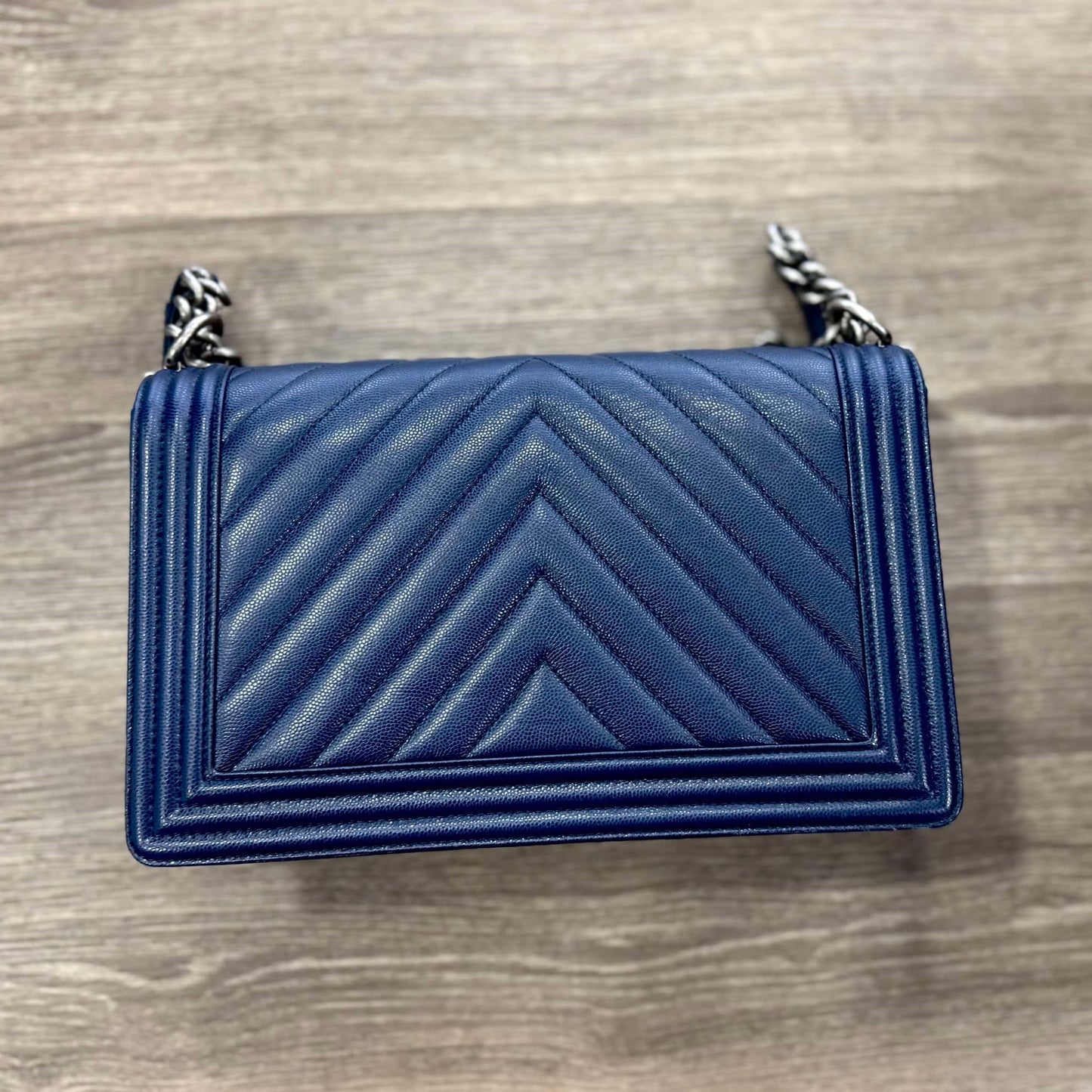 Chanel Boy Bleu Marine