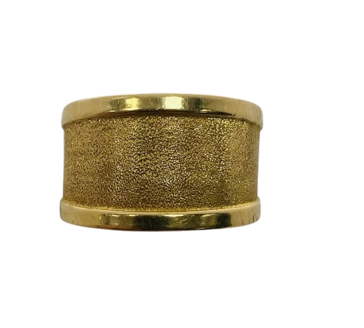 Bague Jonc en Or Jaune 18 carats Taille 55