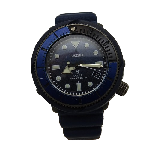 Montre Seiko Prospex Solaire Tuna Street Series Bleue