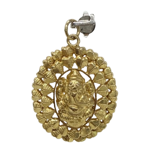 Pendentif Ganesh or 22 Carats