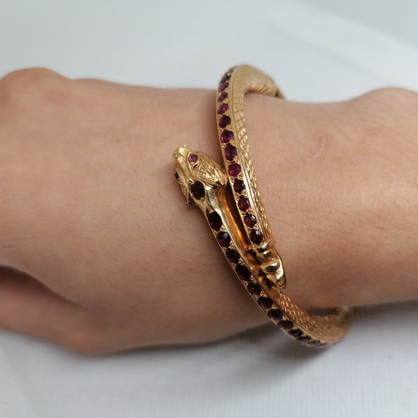 Bracelet Jonc Or Jaune 18K 28.53 Grs