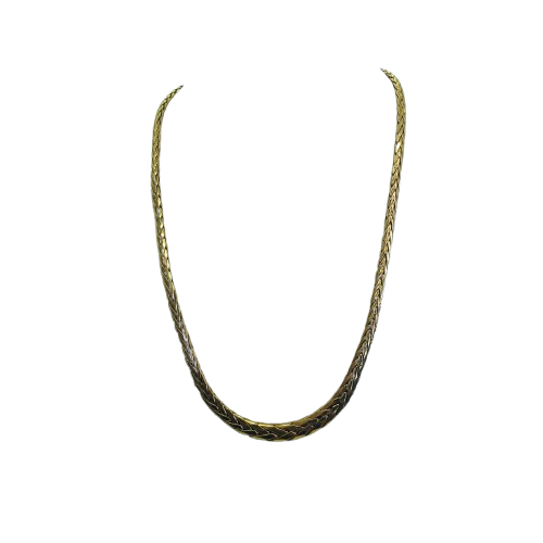 Collier Maille Anglaise en Or Jaune 18K Lg 49,5 cm
