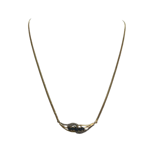 Collier Or Jaune 18K Maille Anglaise Lg 44cm