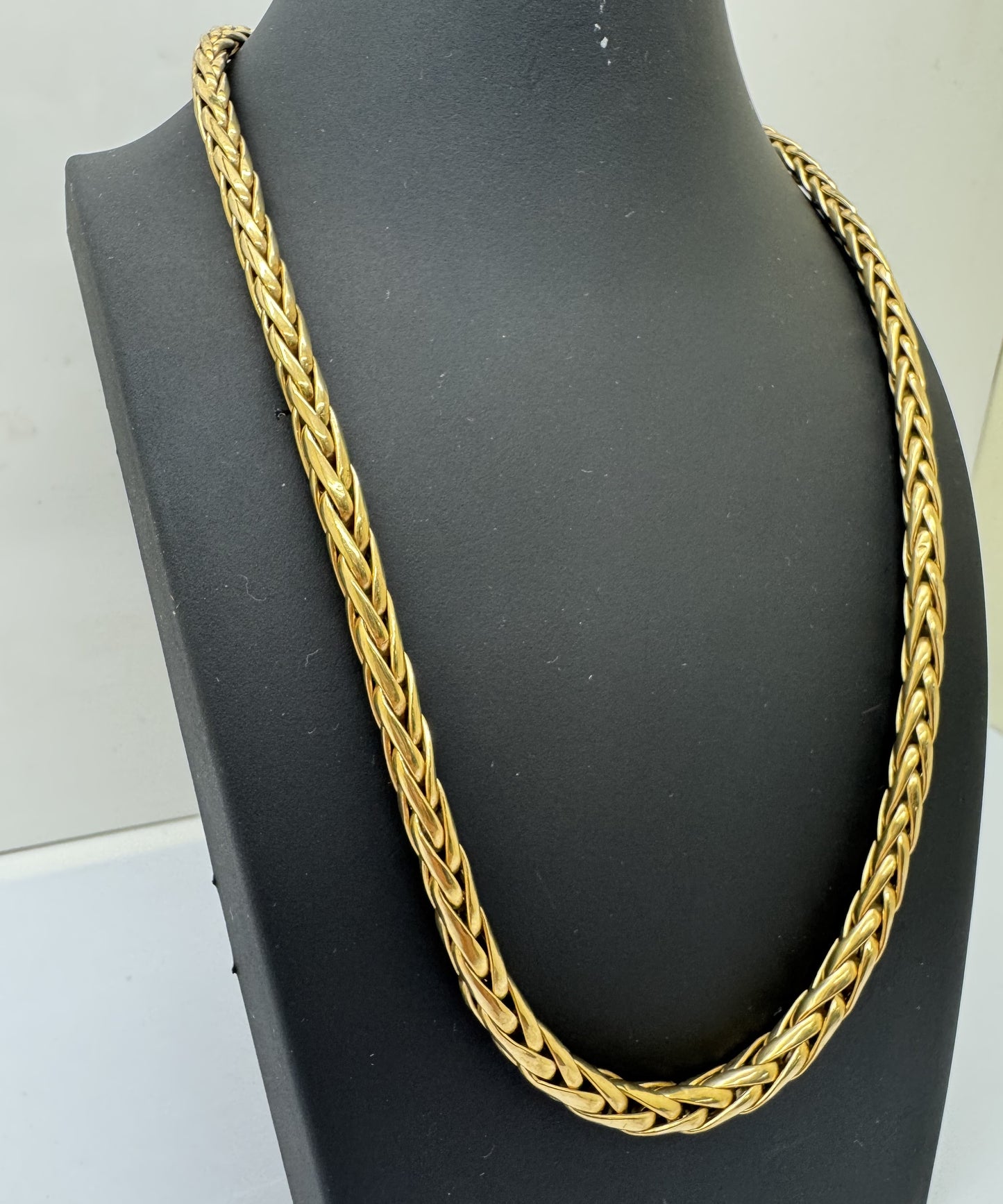 Collier or Maille Palmier en chute