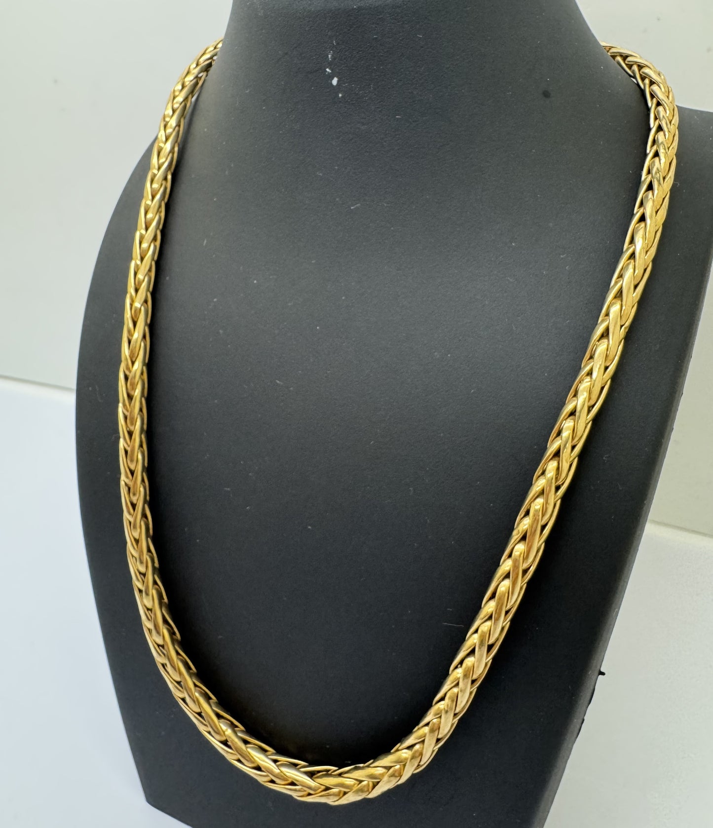 Collier or Maille Palmier en chute