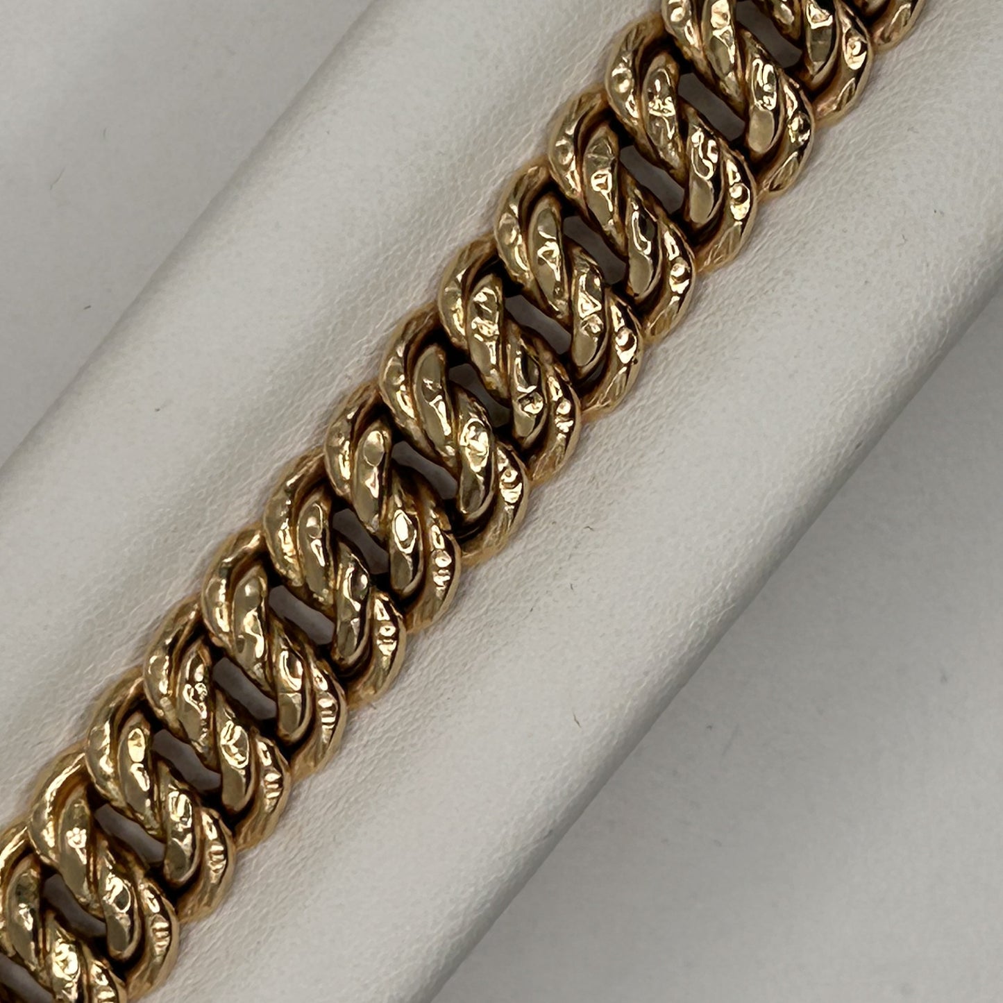 Bracelet or maille américaine