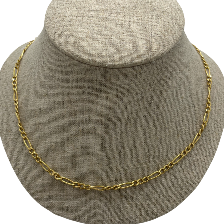 Collier or jaune figaro