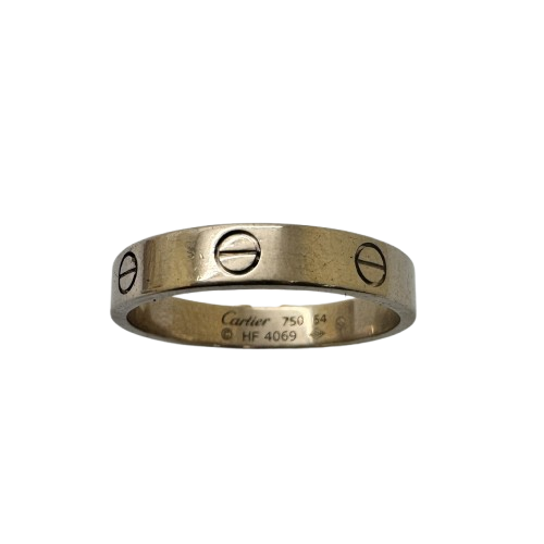 Bague Love Cartier en Or Gris 18K