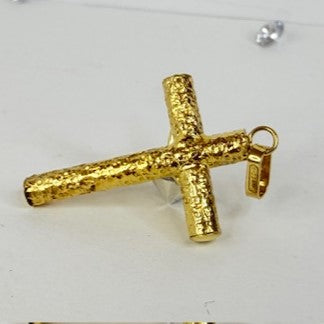 Pendentif Croix en Or Jaune