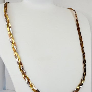 Collier Tressé 3 ors