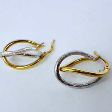 Boucles d'Oreille pendantes 2 ors