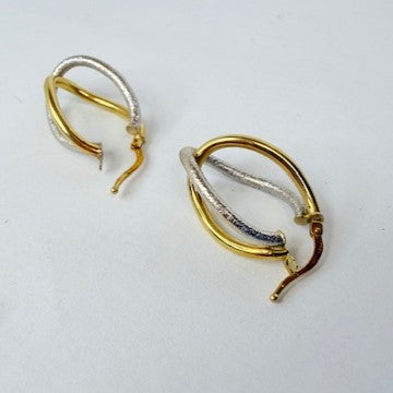 Boucles d'Oreille pendantes 2 ors