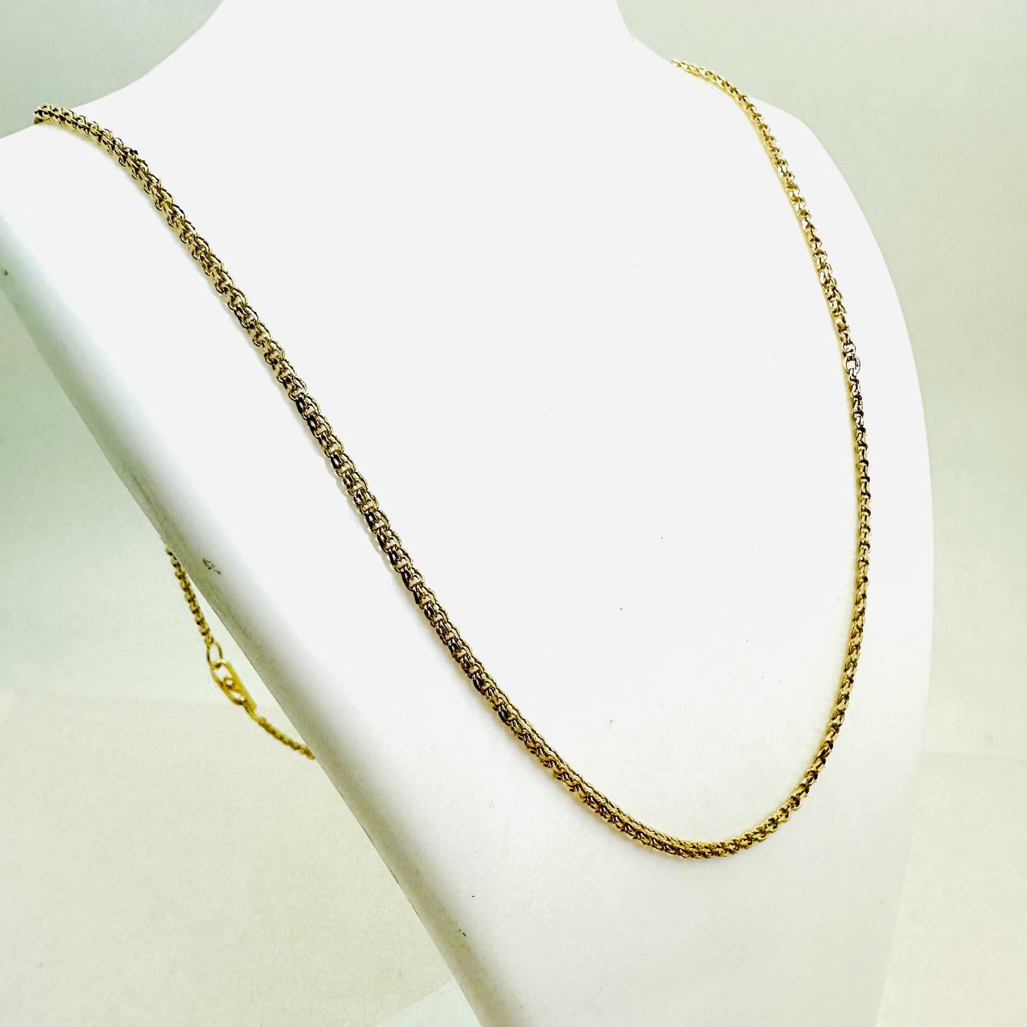 Collier Or 22k Maille Originale