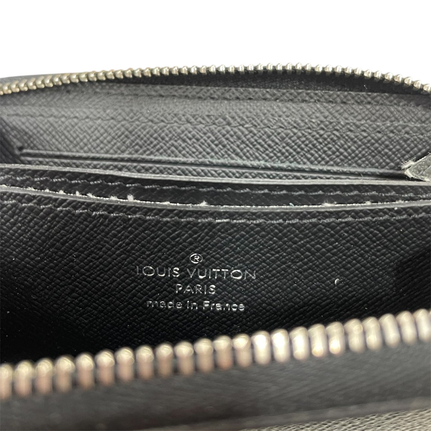 Portefeuille Louis Vuitton Zippy Noir Damier