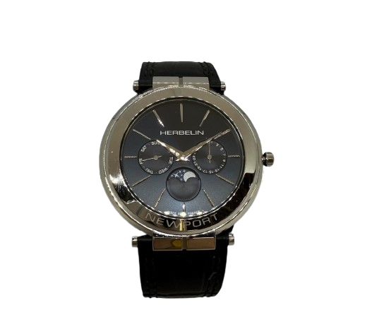 Montre Michel Herbelin Slimport 2023 - Acier et Cuir