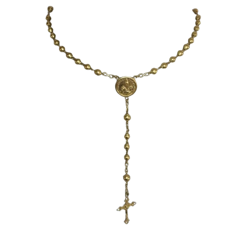 Collier CHAPELET en Or Jaune 18K 15.61 Grs